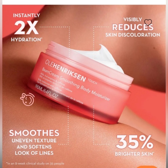 Ole Henriksen BEAMCREAM SMOOTHING BODY MOISTURIZER 190ml/6.4oz new - Picture 4 of 4